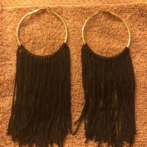 Gold Fringe earrings